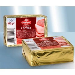 Сыр "Гауда" с ветчиной, 100g